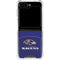 NFL Baltimore Ravens Team Jersey Galaxy Z Flip6 Clear Case